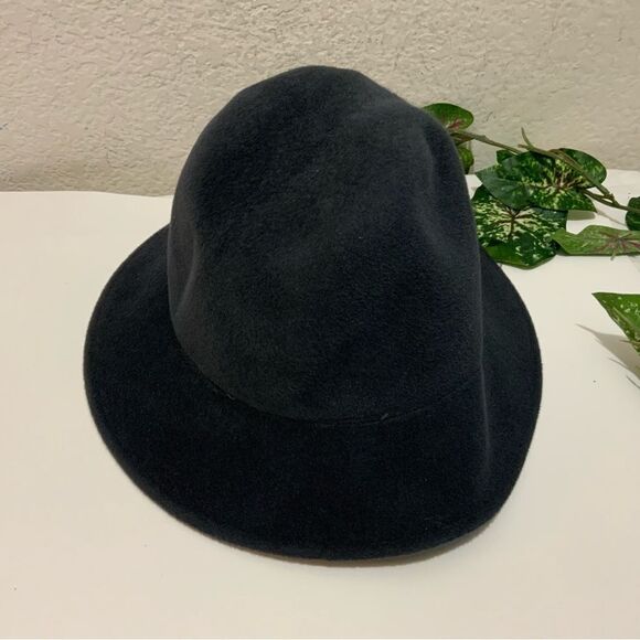 MARZI Firenze Women Black Dark gray Hat Handmade in Italy - Neiman Marcus main image 7